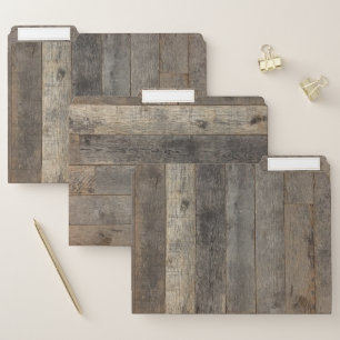 primitive farmhouse western country barn wood file folder