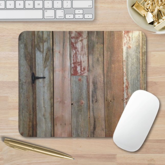 primitive farmhouse western country barn wood mouse pad (primitive farmhouse western country barn wood mouse pad)