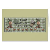 Primitive Girl and Cats (Front Horizontal)