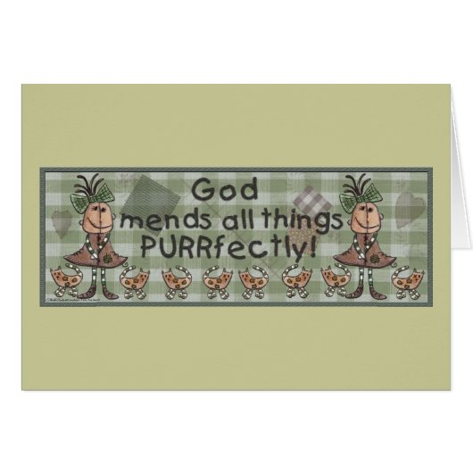 Primitive Girl and Cats (Front Horizontal)