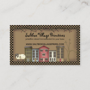 Primitive Home Business Card