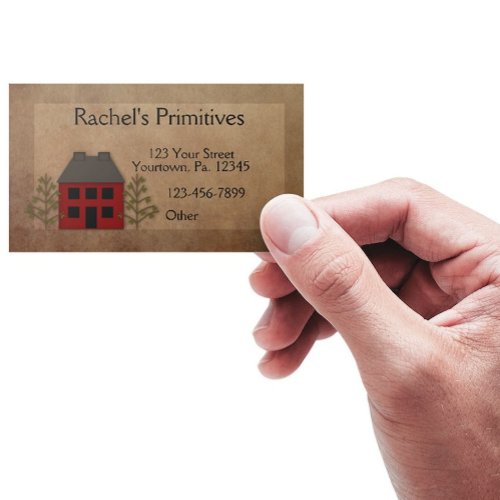 Primitive Home Business Card