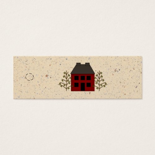 Primitive House Skinny Hang Tag Business Card