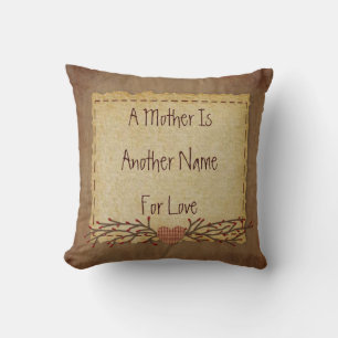 Primitive Mother's Day Pillow