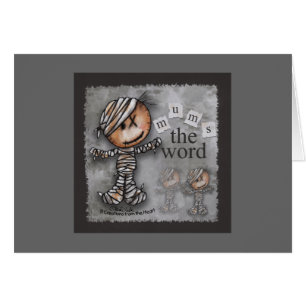 Primitive Mummy-Mums the Word Cards