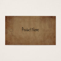 Primitive Paper Hang Tag