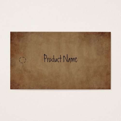 Primitive Paper Hang Tag