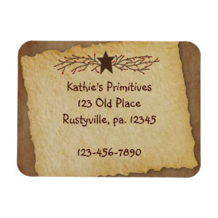 Primitive Paper Premium Magnet