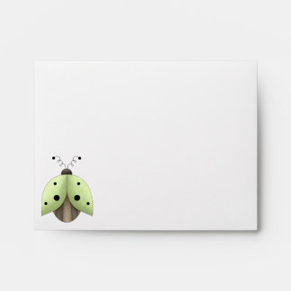 Primitive Polka Dot Ladybug A2 Envelope