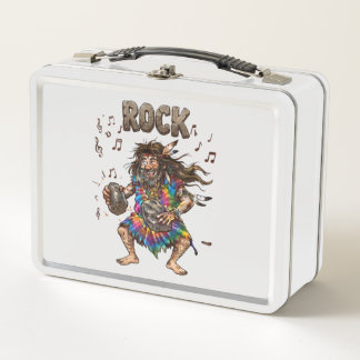 Primitive Rock Music Metal Lunch Box
