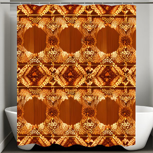 Primitive Rustic Country Shower Curtain