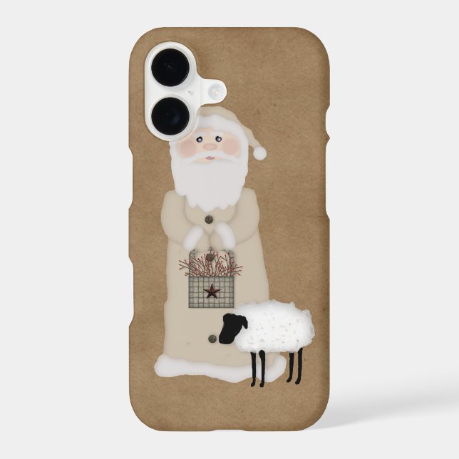 Primitive Santa iPhone 7 Case (Back)