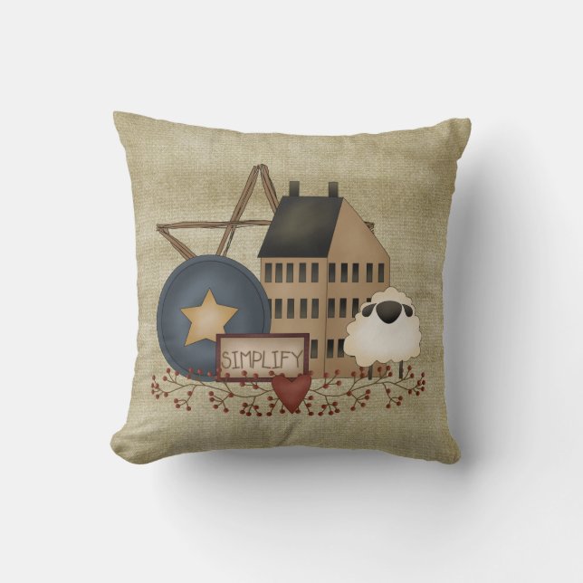 Primitive SIMPLIFY Pillow (Front)