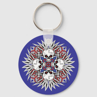 Primitive Skulls Keychain