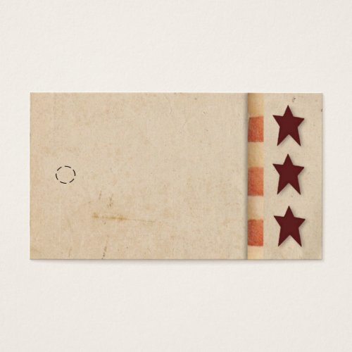 Primitive Star Hang Tag