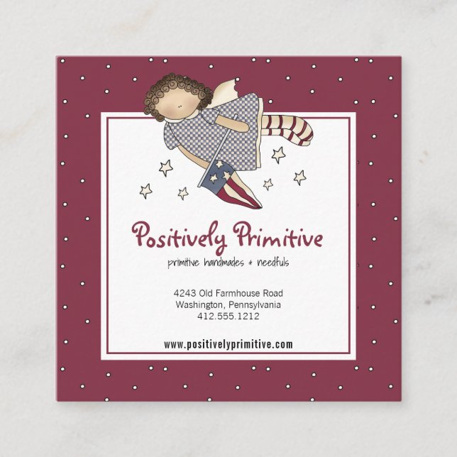 Primitive Stars Business Card (Front)