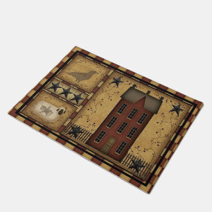 "Primitive Style" Placemat Doormat