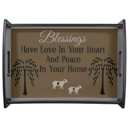 Primitive Style" SERVING TRAY