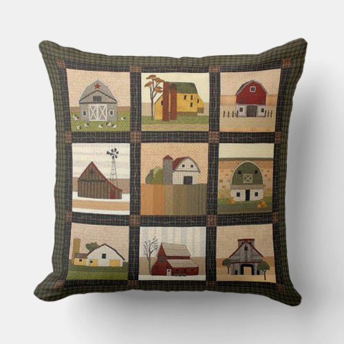 Primitive Style THROW PILLOW