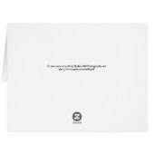 Primitive Winter Snow Country Rustic Open House Cards (Back Horizontal)