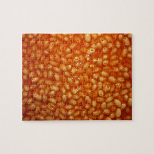 "Primordial Baked Beans" Jigsaw Puzzle Zazzle