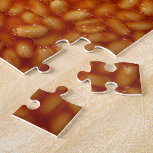 "Primordial Baked Beans" Jigsaw Puzzle Zazzle