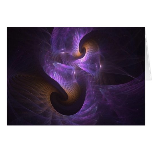 primordial-light-spirals - cosmic lights cards (Front Horizontal)