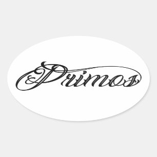 Primos Tattoo Script Sticker