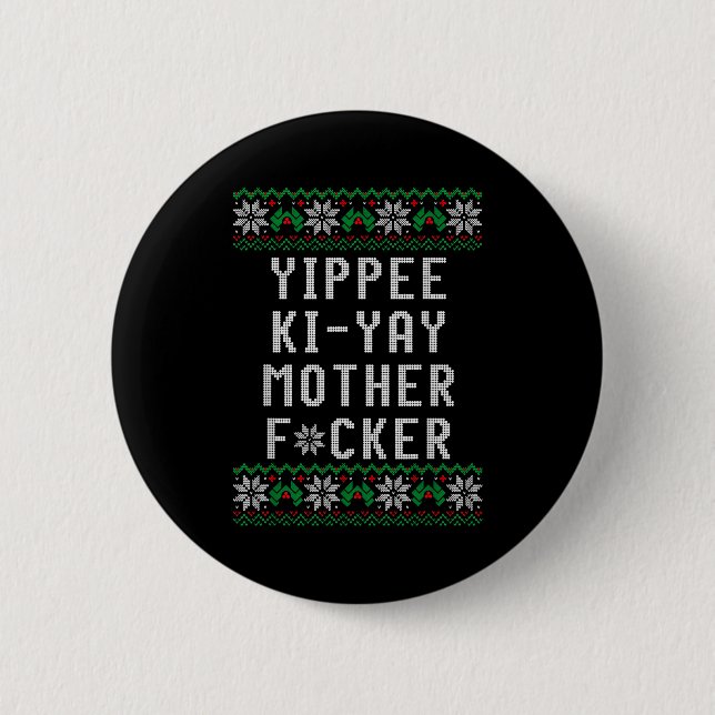 Primotees Uni-adults Black Christmas - Small - Lon Button (Front)