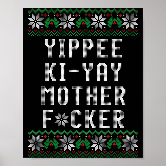 Primotees Uni-adults Black Christmas - Small - Lon Poster (Front)