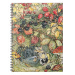 Primrose at the entrance to the tunnels Spiral  Notebook