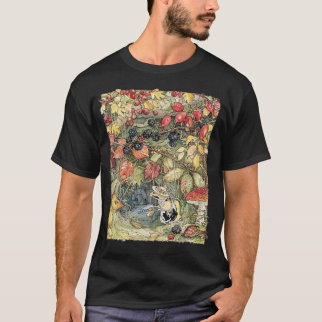 Primrose at the entrance to the tunnels Spiral T-Shirt (Front)