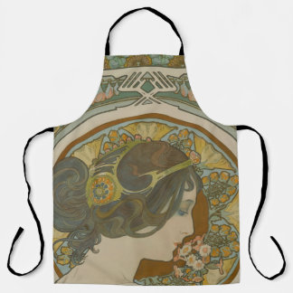 Primrose by Alphonse Mucha (1899) Apron