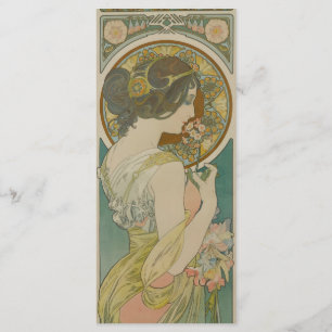Primrose by Alphonse Mucha (1899) Bookmark Menu