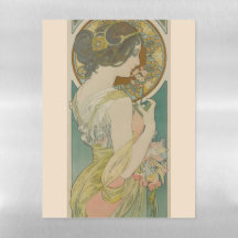 Primrose by Alphonse Mucha (1899)