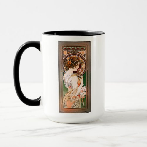 Primrose by Alphonse Mucha Mug