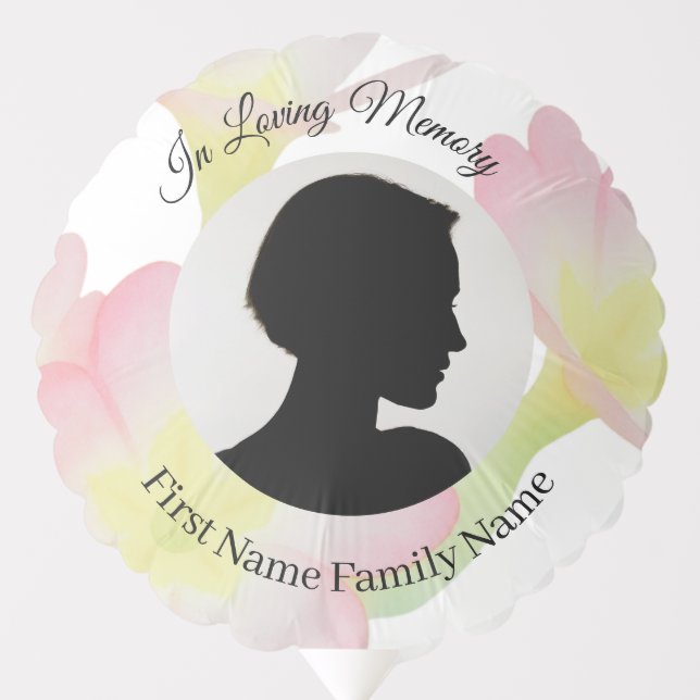 Primrose memorial  balloon (Front)