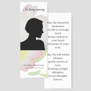 Primrose memorial bookmarks