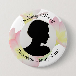 Primrose memorial photo button