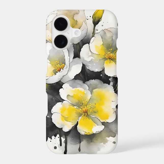 Primrose - Watercolor flowers Case-Mate iPhone Case (Back)