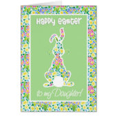 Primroses Cute Bunny Rabbit Easter for Daughter (Front)