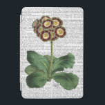 Primula Auricula Red iPad Mini Cover<br><div class="desc">Botanical & Floral</div>
