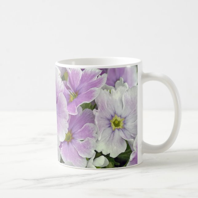 Primula Flowers Coffee Mug (Right)