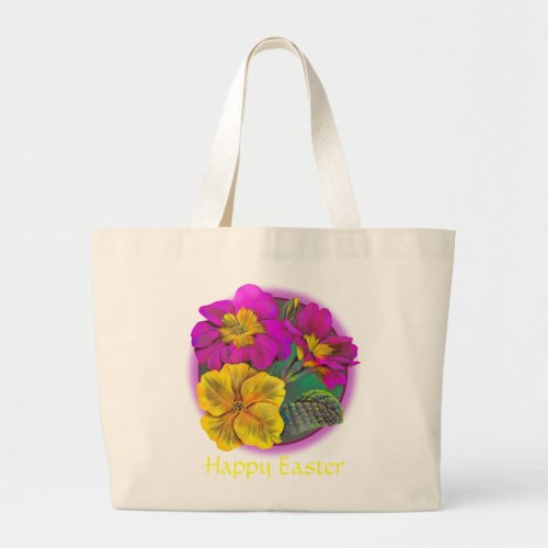 Primula Happy Easter fine art bag