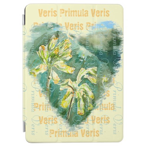 Primula Veris Cowslip Heart iPad Air Cover