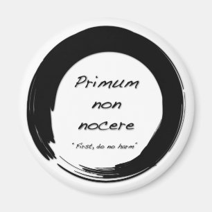 Primum Non Nocere Magnet