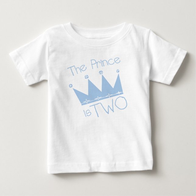 Prince 2nd Birthday Baby T-Shirt (Front)