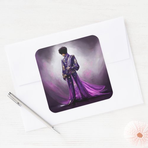 Prince 4Ever Square Sticker