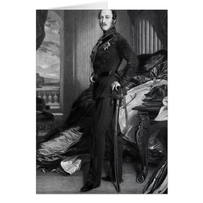 Prince Albert, after the painting of 1859 Cards