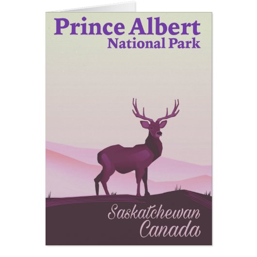 Prince Albert National Park, Saskatchewan, Canada Cards (Front)